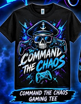 Command the Chaos gaming Tee