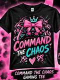 Command the chaos gaming tee